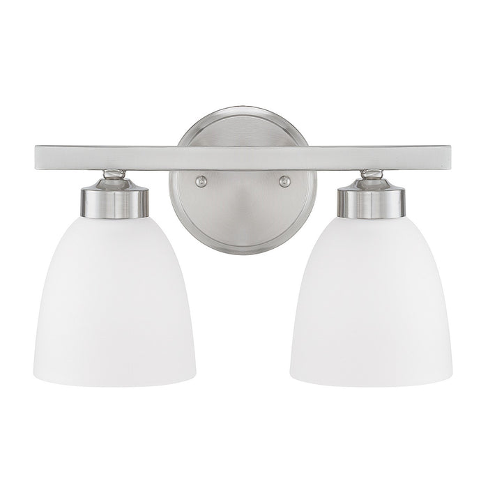 Capital Lighting - 114321BN-333 - Two Light Vanity - Jameson - Brushed Nickel