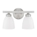 Capital Lighting - 114321BN-333 - Two Light Vanity - Jameson - Brushed Nickel