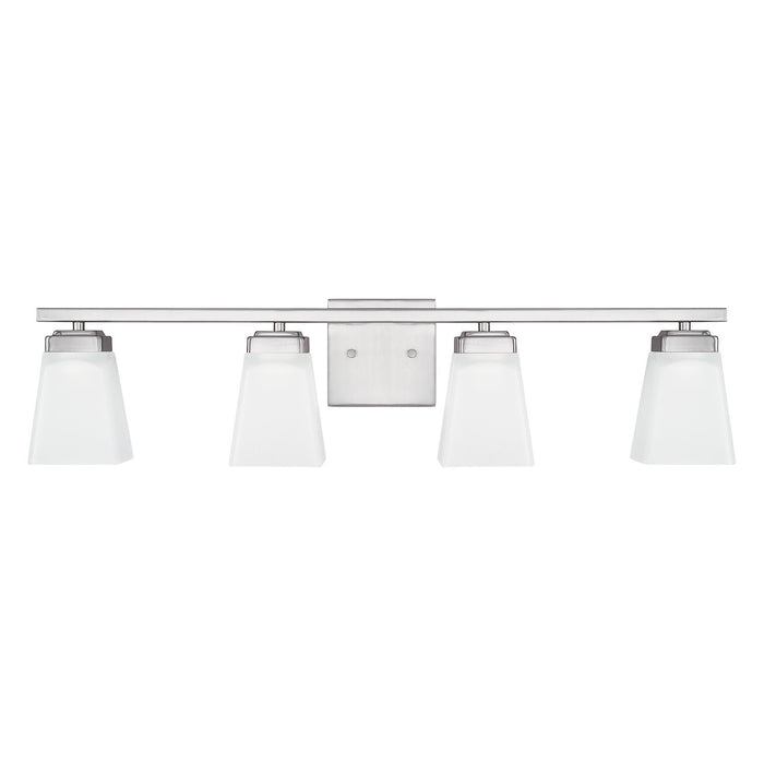 Capital Lighting - 114441BN-334 - Four Light Vanity - Baxley - Brushed Nickel