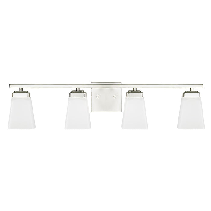 Capital Lighting - 114441PN-334 - Four Light Vanity - Baxley - Polished Nickel