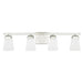 Capital Lighting - 114441PN-334 - Four Light Vanity - Baxley - Polished Nickel