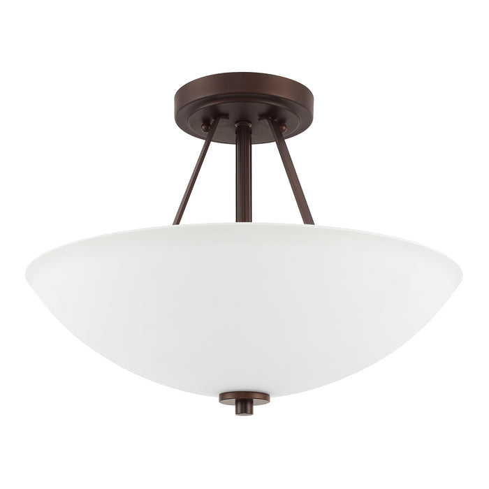 Capital Lighting - 218921BZ - Two Light Semi-Flush Mount - Stewart - Bronze