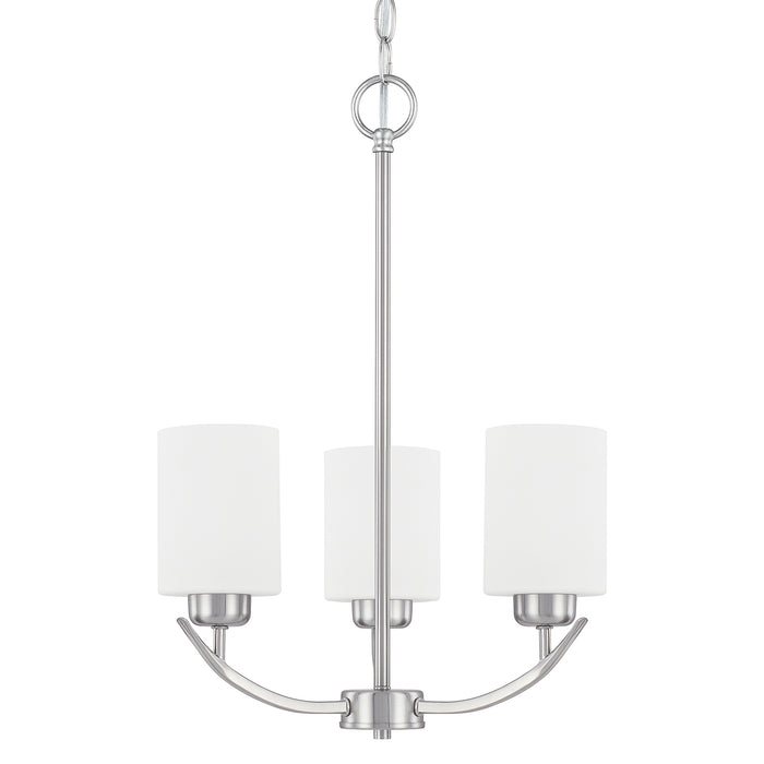 Capital Lighting - 415231BN-338 - Three Light Chandelier - Dixon - Brushed Nickel