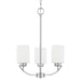 Capital Lighting - 415231BN-338 - Three Light Chandelier - Dixon - Brushed Nickel