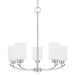 Capital Lighting - 415251BN-338 - Five Light Chandelier - Dixon - Brushed Nickel