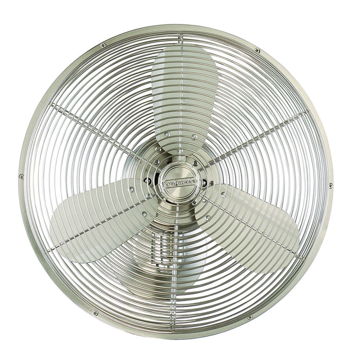 Craftmade - BW414BNK3 - 14" Wall Fan - Bellows IV - Brushed Polished Nickel