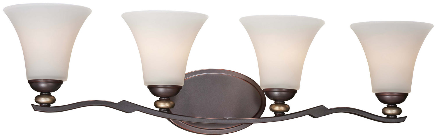 Minka-Lavery - 2284-589 - Four Light Bath - Shadowglen - Lathan Bronze With Gold Highli