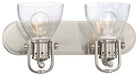 Minka-Lavery - 3412-84 - Two Light Bath - Brushed Nickel