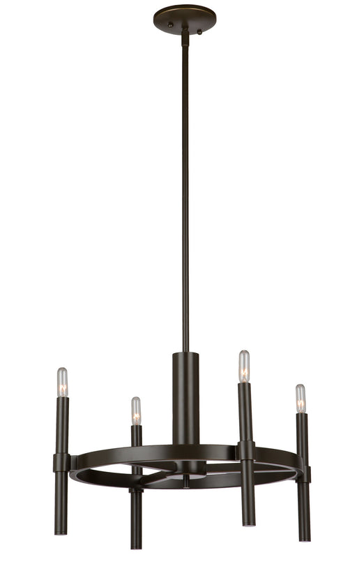 Artcraft - AC10665OB - Four Light Chandelier - Encore - Oil Rubbed Bronze