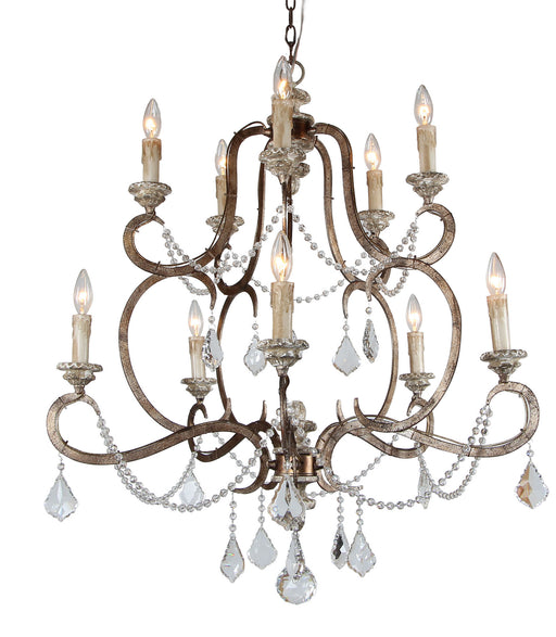 Terracotta Designs - CHAN8049-10D - Ten Light Chandelier - Ballerina