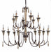 Terracotta Designs - CHAN8135-8+6 - 14 Light Chandelier - Cassandra