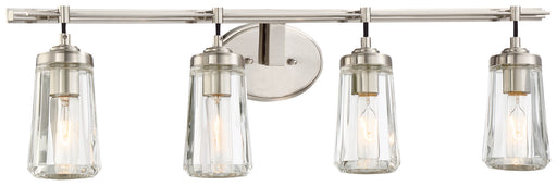 Minka-Lavery - 2304-84 - Four Light Bath - Poleis - Brushed Nickel