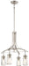 Minka-Lavery - 3304-84 - Four Light Chandelier - Poleis - Brushed Nickel