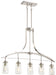 Minka-Lavery - 3306-84 - Five Light Island Pendant - Poleis - Brushed Nickel