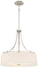 Minka-Lavery - 3308-84 - Three Light Pendant - Poleis - Brushed Nickel