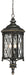 Minka-Lavery - 9324-585 - Four Light Outdoor Chain Hung - Bexley Manor - Coal W/Gold Highlights