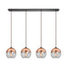 ELK Home - 10490/4LP - Four Light Pendant - Revelo - Oil Rubbed Bronze