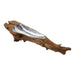 ELK Home - 162-010 - Bowl - Teak Root - Aluminum