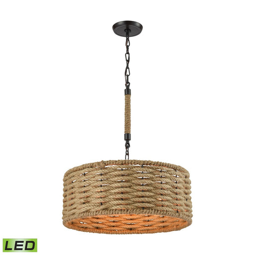 ELK Home - 10711/3-LED - LED Chandelier - Weaverton - Oil Rubbed Bronze