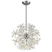 ELK Home - 11893/7 - Seven Light Chandelier - Snowburst - Polished Chrome