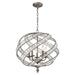 ELK Home - 16253/5 - Five Light Chandelier - Renaissance - Weathered Zinc