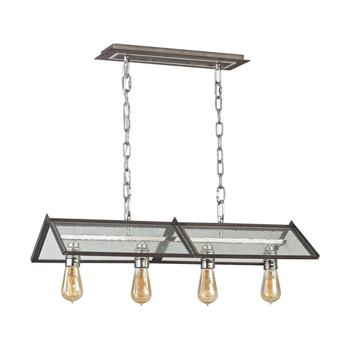 ELK Home - 31962/4 - Four Light Chandelier - Ridgeview - Polished Nickel