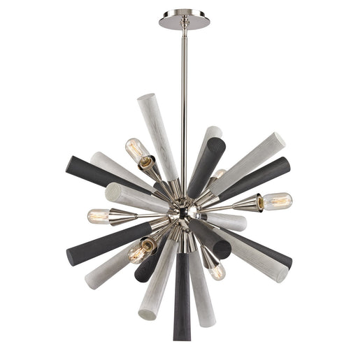 ELK Home - 32231/6 - Six Light Chandelier - Solara - Polished Nickel