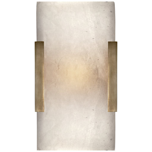 Visual Comfort Signature - KW 2115AB-ALB - LED Bath Sconce - Covet - Antique-Burnished Brass