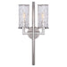 Visual Comfort Signature - KW 2201PN-CRG - Two Light Wall Sconce - Liaison - Polished Nickel