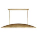 Visual Comfort Signature - KW 5550G-FA - LED Linear Chandelier - Utopia - Gild