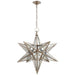 Visual Comfort Signature - CHC 5212BSL-AM - One Light Lantern - Moravian Star - Burnished Silver Leaf
