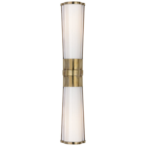 Visual Comfort Signature - CHD 1563AB-WG - Two Light Wall Sconce - Carew - Antique-Burnished Brass