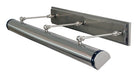 House of Troy - DST42-SNBLK - Six Light Picture Light - Steamer - Satin Nickel With Black Accents