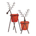 ELK Home - 519192 - Lighting (Set of 2) - Reindeer - Red