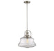 Savoy House - 7-5012-1-109 - One Light Pendant - Garvey - Polished Nickel