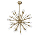 Savoy House - 7-6099-24-322 - 24 Light Chandelier - Galea - Warm Brass