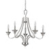 Acclaim Lighting - IN11255SN - Five Light Chandelier - Michelle - Satin Nickel