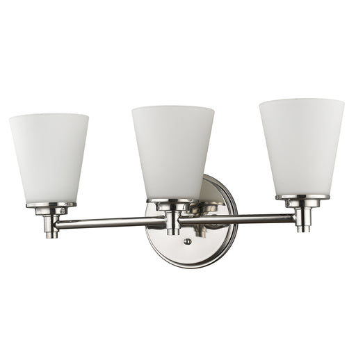 Acclaim Lighting - IN41342PN - Three Light Wall Sconce - Conti - Polished Nickel