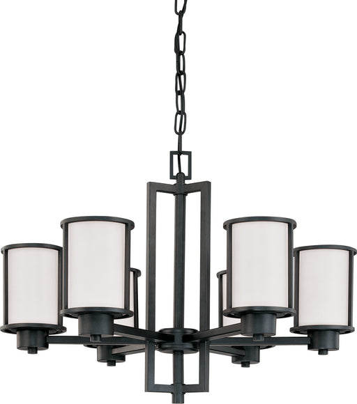 Nuvo Lighting - 60-2975 - Six Light Chandelier - Odeon - Aged Bronze