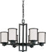 Nuvo Lighting - 60-2975 - Six Light Chandelier - Odeon - Aged Bronze