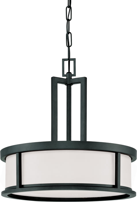 Nuvo Lighting - 60-2978 - Four Light Pendant - Odeon - Aged Bronze