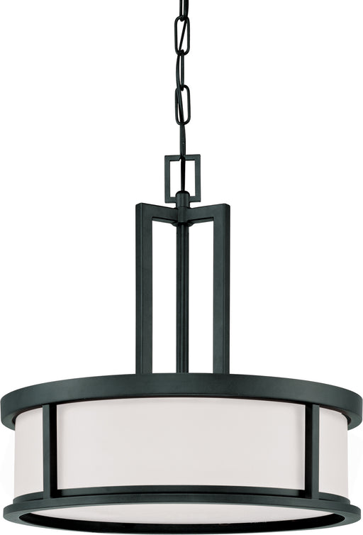 Nuvo Lighting - 60-2978 - Four Light Pendant - Odeon - Aged Bronze