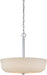 Nuvo Lighting - 60-5807 - Four Light Pendant - Willow - Polished Nickel