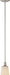 Nuvo Lighting - 60-5828 - One Light Mini Pendant - Laguna - Brushed Nickel