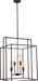 Nuvo Lighting - 60-5853 - Four Light Pendant - Lake - Forest Bronze / Copper Accents