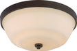 Nuvo Lighting - 60-5904 - Two Light Flush Mount - Willow - Forest Bronze