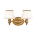 Hudson Valley - 4942-FB - Two Light Bath Bracket - Richmond - Flemish Brass