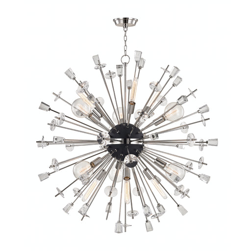 Hudson Valley - 5046-PN - 12 Light Chandelier - Liberty - Polished Nickel