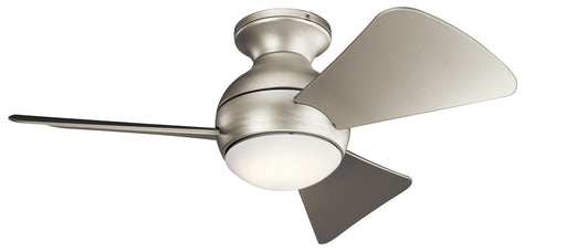 Kichler - 330150NI - 34"Ceiling Fan - Sola - Brushed Nickel