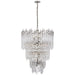 Visual Comfort Signature - SK 5423PN-CA - 12 Light Chandelier - Adele - Polished Nickel with Clear Acrylic